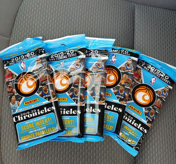 2019-20 NBA Chronicles 5 Fat Packs