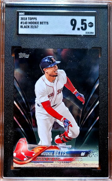 2018 Topps Mookie Betts black