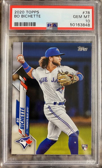 2020 Topps Bo Bichette #78 PSA 10