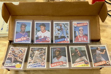 1985 Topps Baseball Set