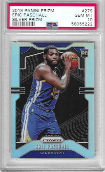 2019 Prizm Eric Paschall Silver PSA 10
