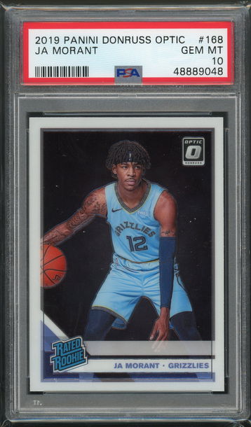 Ja Morant 2019 Optic PSA 10 