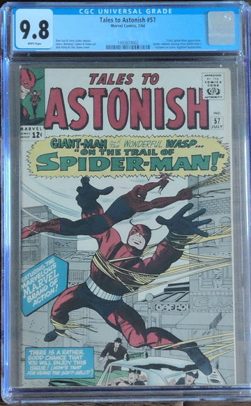 Tales to Astonish CGC 9.8 WHITE 