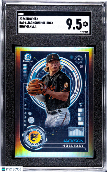 2024 Bowman Jackson Holliday #BAI-6 A. I. SGC 9.5