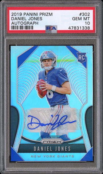 2019 Panini Prizm Daniel Jones PSA 10