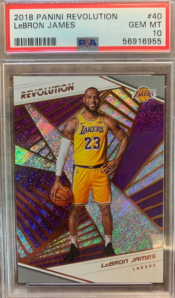 2018 Revolution Lebron James PSA 10