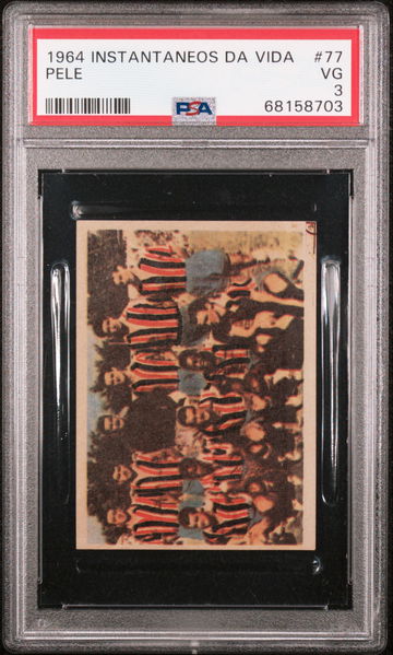 1964 Instantaneos Da Vida Do Rei Pele #77 Pele PSA 3 *8703