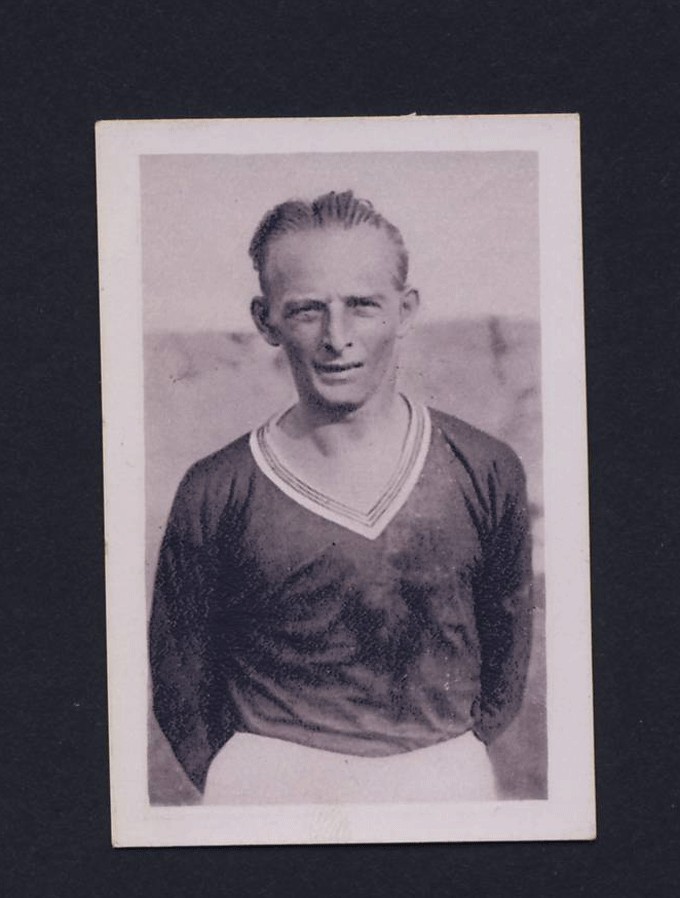 1932  Bulgaria Matthias Sindelar soccer card 