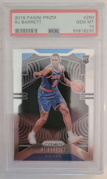 2019 Prizm RJ Barrett PSA 10