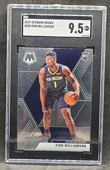 2019-20 Mosaic Zion Williamson SGC 9.5