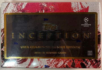2020-21 Topps UEFA Champions League Inception Hobby Box