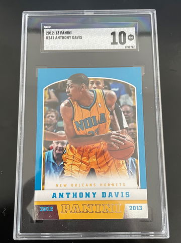 2012 Panini Anthony Davis SGC 10
