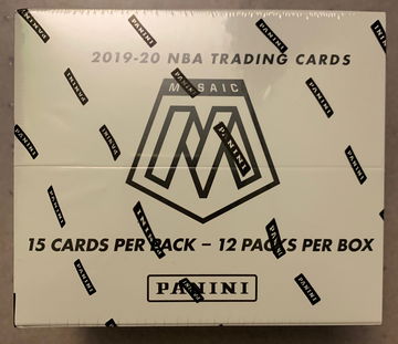 2019-20 Panini Mosaic Sealed Cello Pack Box 