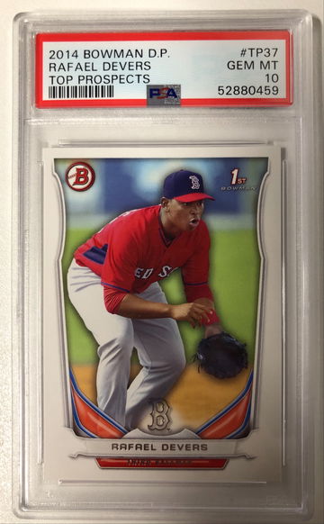 2014 Bowman Rafael Devers 1st Bowman