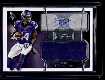2015 Panini Donruss Signature Series Stefon Diggs #468 RC RPA