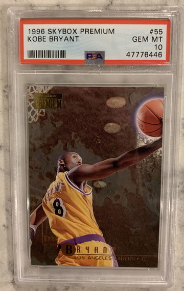 Kobe Bryant 1996 Skybox Premium Rookie #55 PSA 10 Gem Mint