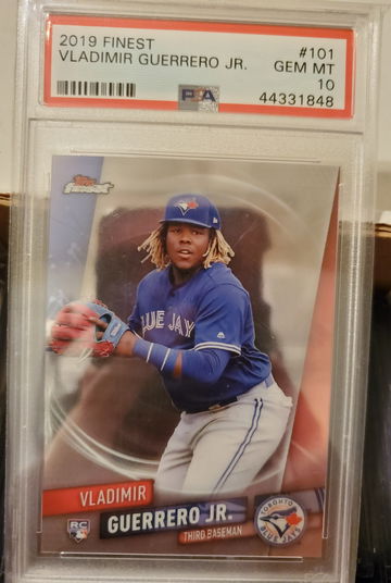2019 Topps Finest Vladimir Guerrero Jr. SP #101 PSA 10