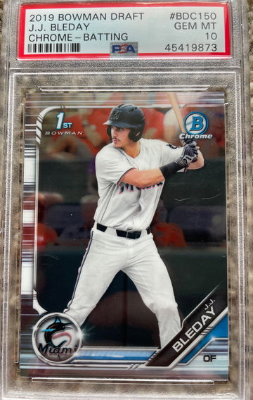 2019 Bowman Draft JJ BLEDAY 1st Bowman Chrome