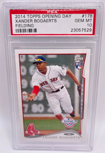2014 Topps Xander Bogaerts PSA10 Opening Day