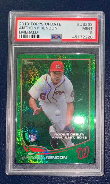 Anthony Rendon 2013 Topps Update Rookie Debut #US233 Emerald PSA 9