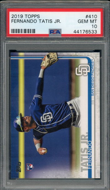2019 Topps Fernando Tatis Jr. PSA 10