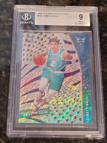 2020-21 Lamelo Ball Revolution BGS 9!