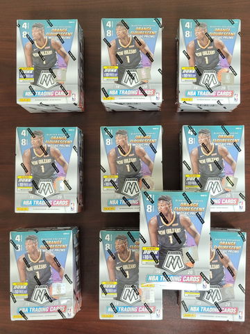 2019 nba Mosaic blaster box sealed.  Lot of 10