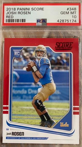 Josh Rosen 2018 Score Red PSA 10