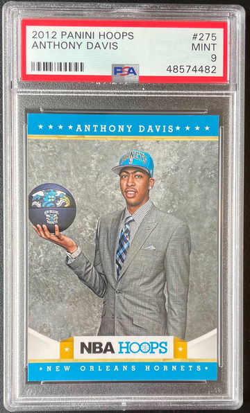2012 Hoops Anthony Davis PSA 9 