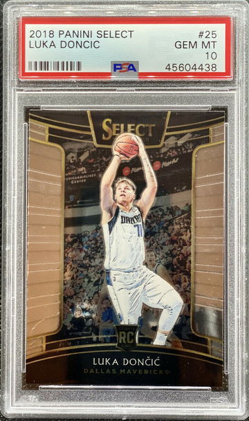 Luka Doncic 2018 Select #25 Rookie RC PSA 10