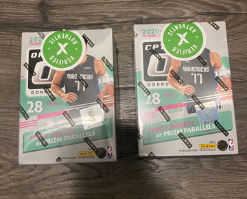 2021 Donruss Optic Blaster box x 2 nba basketball