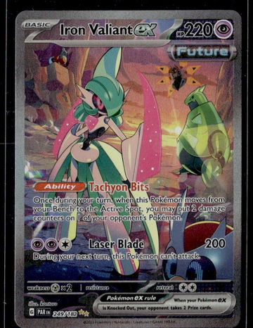 2023 Pokémon Scarlet & Violet Iron Valiant #249 EX