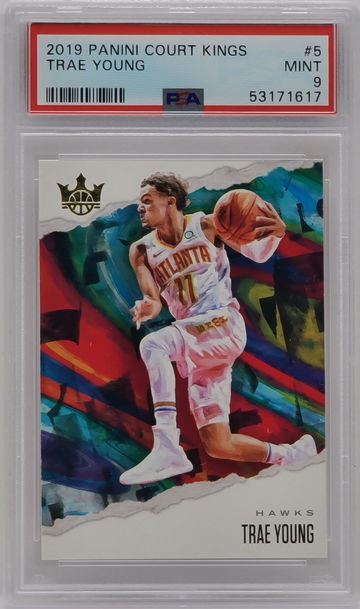 Trae Young 2019 Court Kings #5 PSA 9