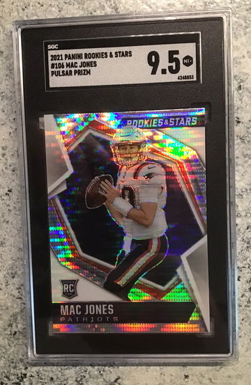 2021 Panini Rookies & Stars #106 Mac Jones Pulsar Prizm Mint