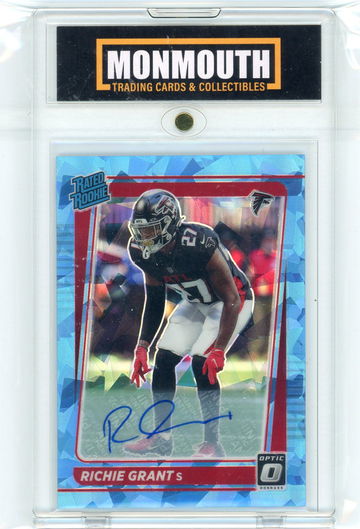 2021 Panini Donruss Optic Prizm Richie Grant #269 RC Auto /15