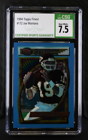 1994 TOPPS FINEST JOE MONTANA #172
