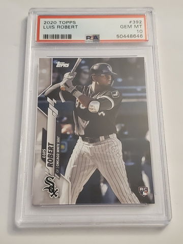 2020 Topps Luis Robert RC #392 Rookie PSA 10 Gem Mint 