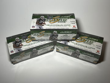 2008 Score Football Hobby Jumbo 3 Box Lot