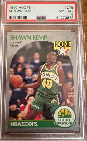 1990 Topps Shawn Kemp