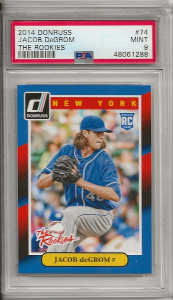 Jacob DeGrom Mets Rookie 