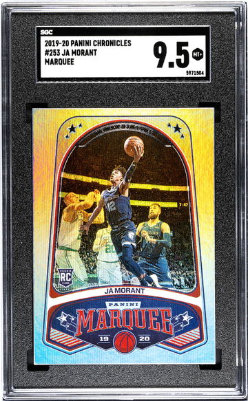 2019-20 Panini Chronicles #253 Ja Morant Marquee SGC 9.5