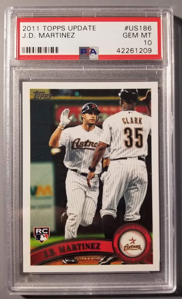 2011 Topps Update JD Martinez RC