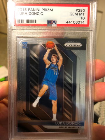 Luka Doncic 2018 Prizm PSA 10