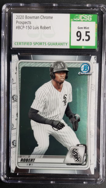 2020 Bowman Chrome Prospects #BCP150 Luis Robert CSG 9.5 GEM MT