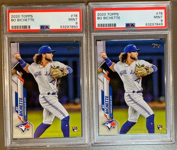 2020 Topps Bo Bichette PSA 9