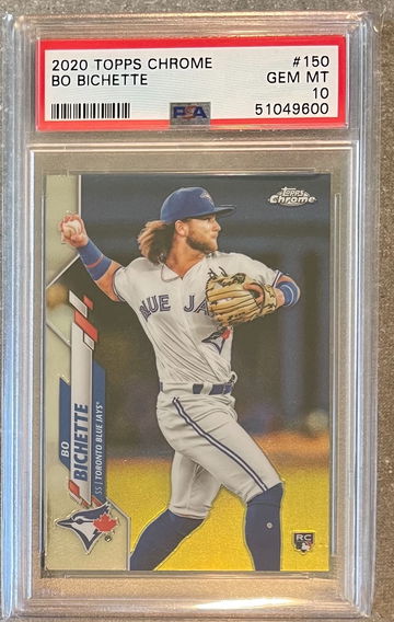 Bo Bichette 2020 Topps Chrome PSA10