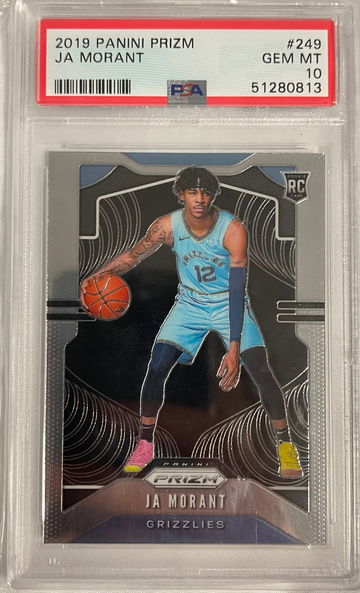 2019 Panini Prizm #249 Ja Morant PSA 10