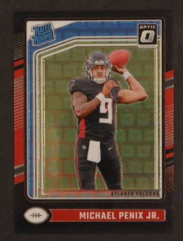 2023 Panini Optic #279 Michael Penix Jr. Rated Rookie Black Pandora 16/25