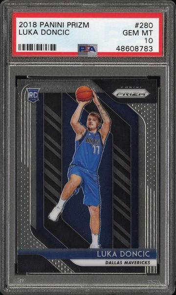 2018 Panini Prizm LUKA DONCIC #280  PSA 10