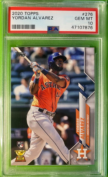 2020 Topps Series 1 Yordan Alvarez Rookie